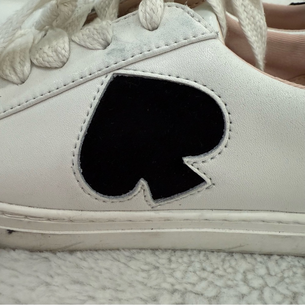 Kate Spade | Black and White Fez Sneaker - Picture 12 of 14